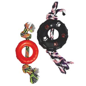 Tyre Tug of War Dog Toy