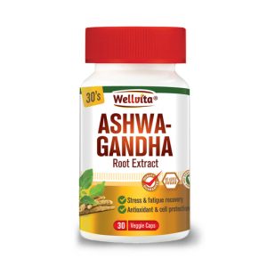 Wellvita|(Ashwagandha Root Extract)|Stress